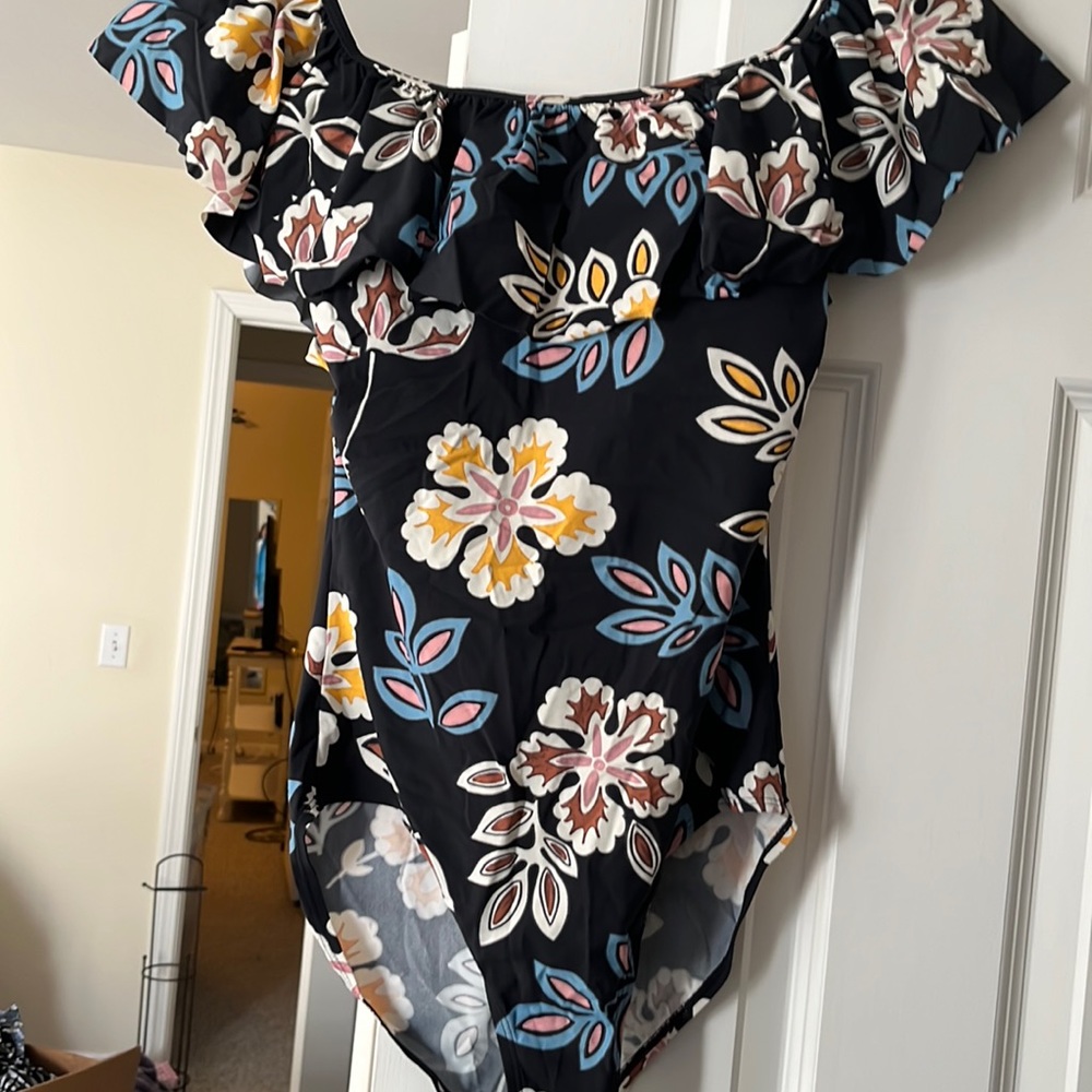 Tory Burch one piece bathing suit